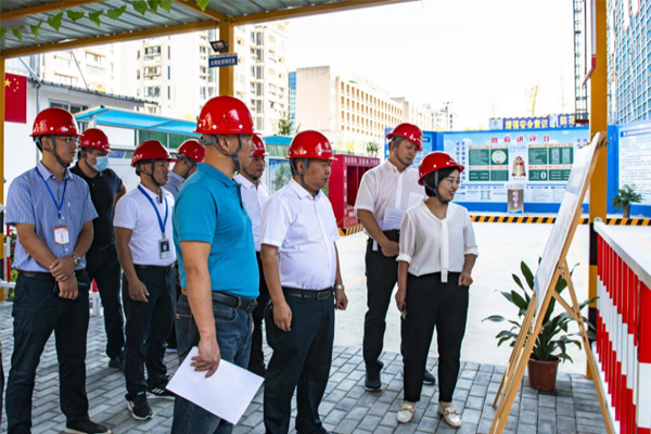 蓮都區2022年質量月活動暨“樣板引路，全面提升質量安全水平”現場觀摩會在浙江中立建設承建項目召開